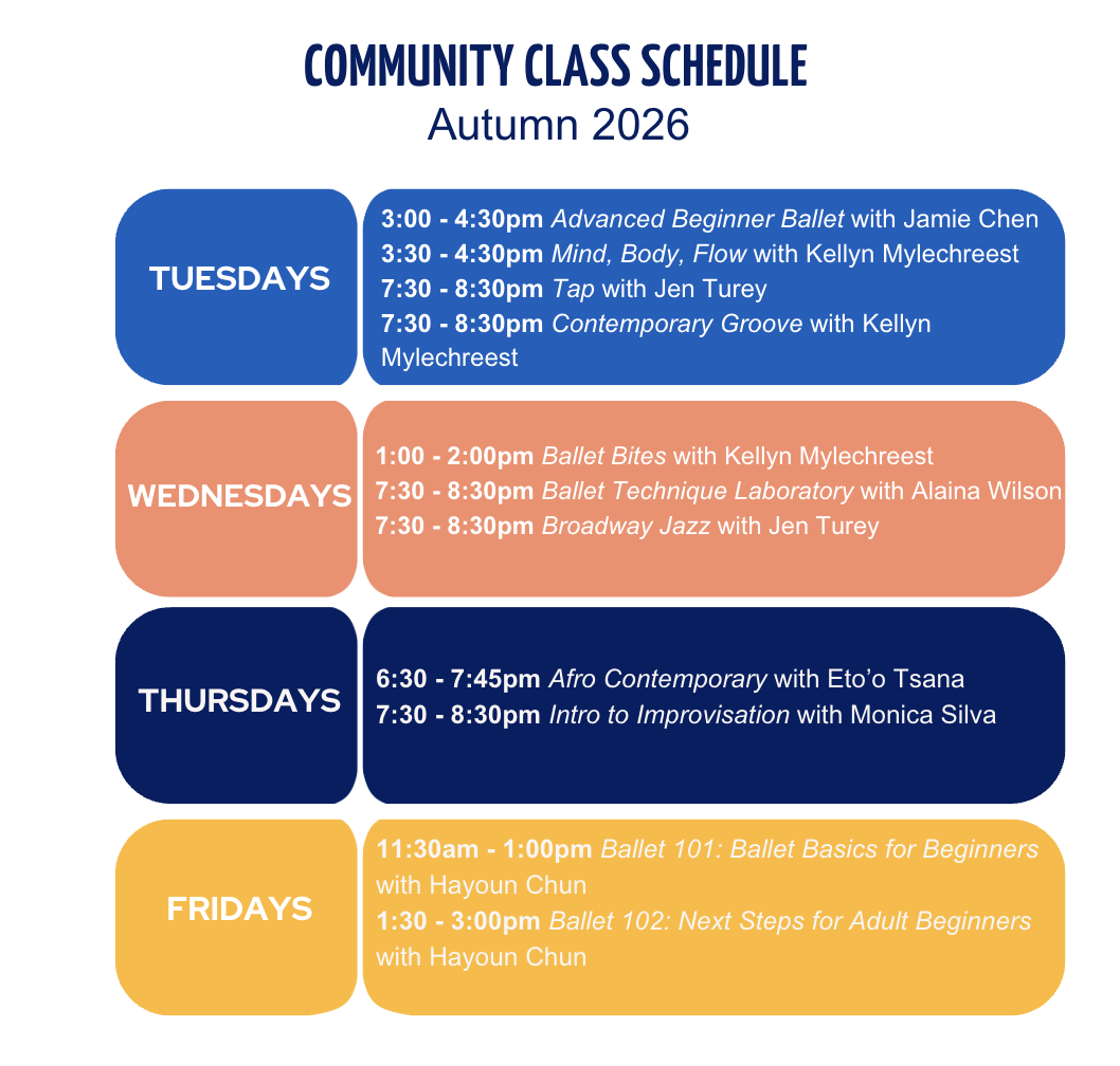 Fall Dance Classes